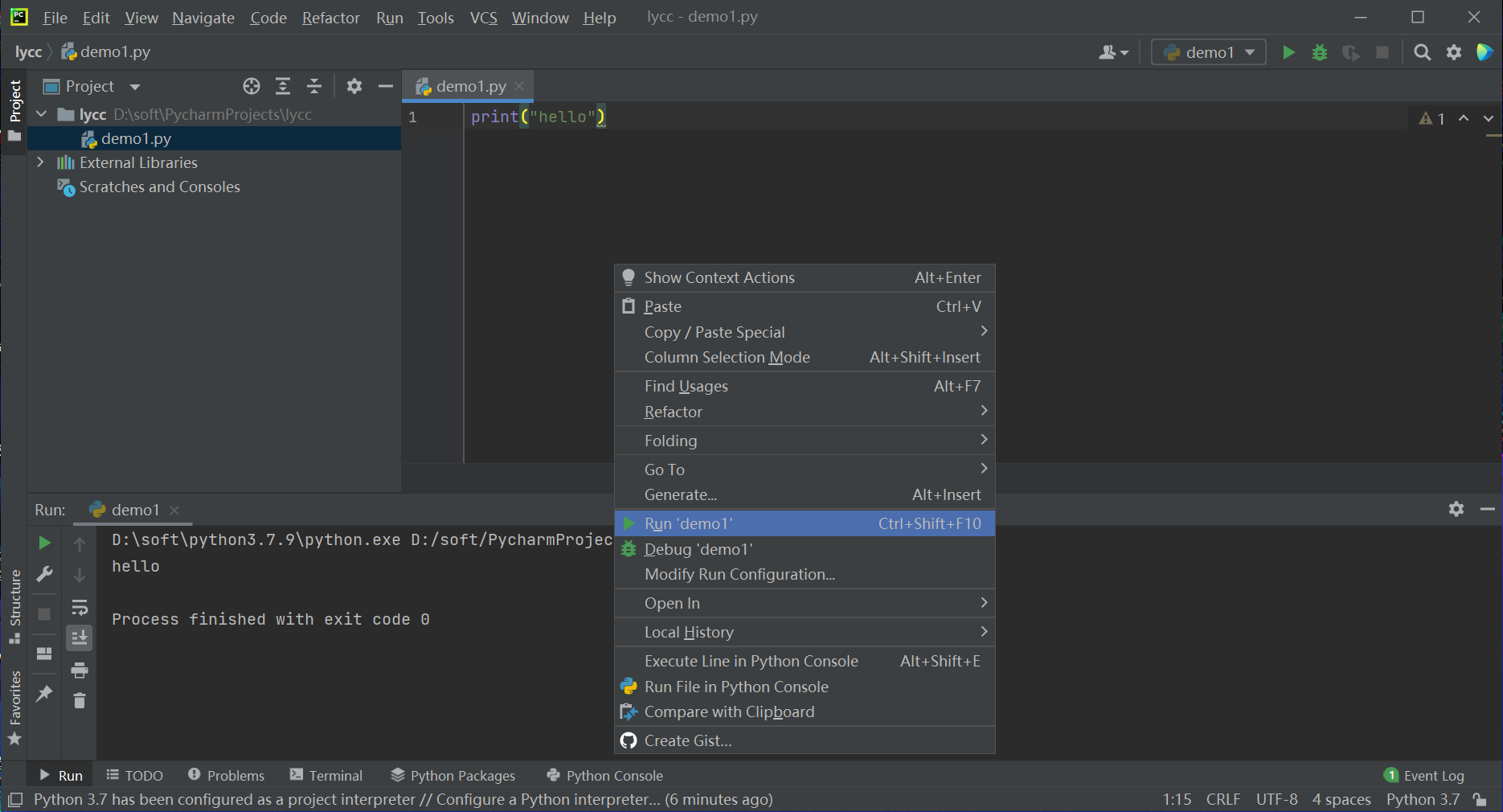 Python3.7.9版本安装和使用 - 艺术派大星 - 博客园