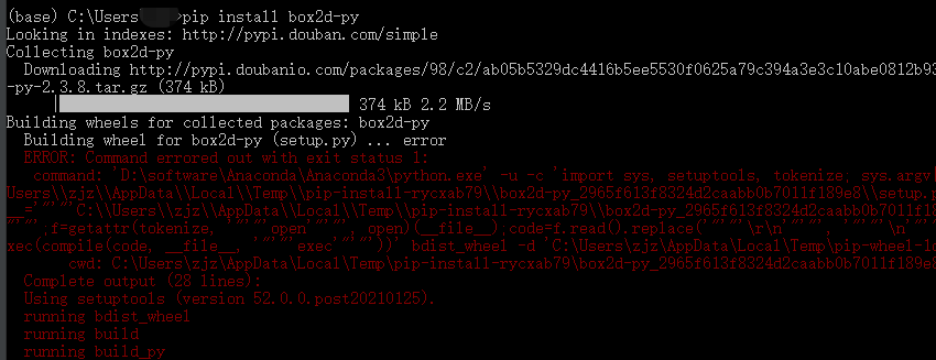 pip-install-box2d-py-box2d-py-error-command-errored-out-with