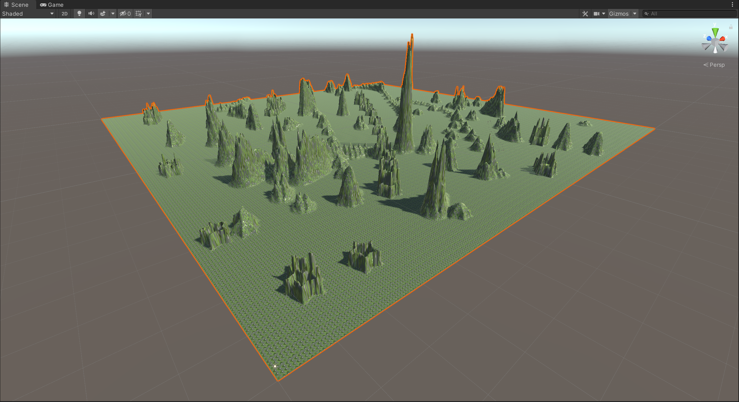 unity2020给地形添加纹理贴图