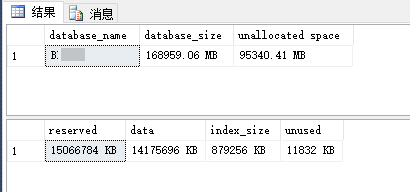查看SQL-SERVER数据库及各个表的数据量及占用空间大小第1张