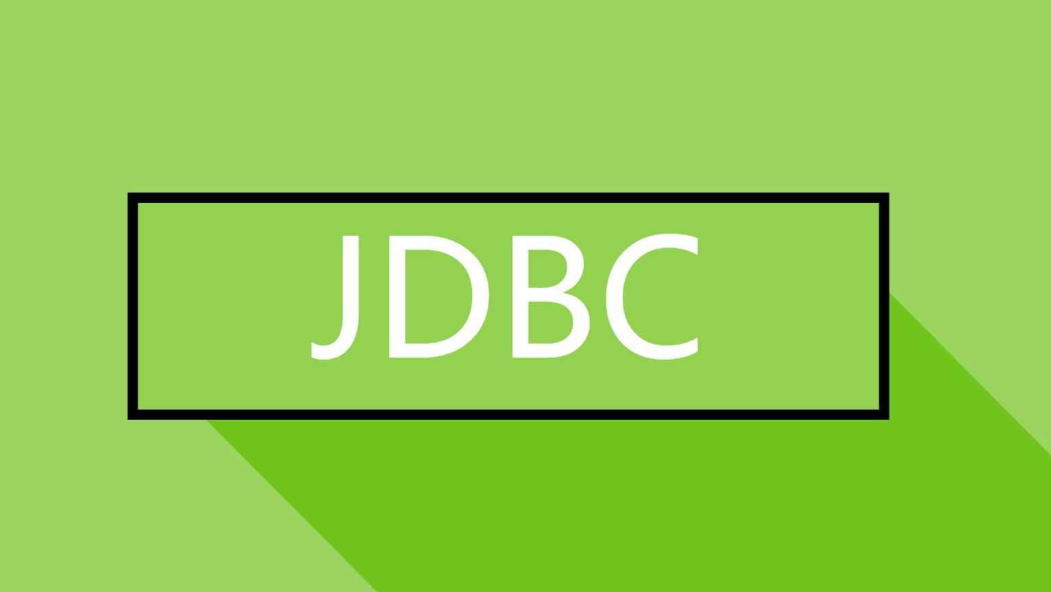 JDBC基础