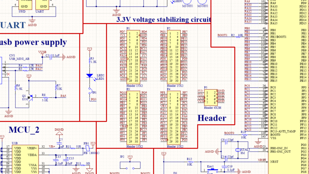 STM32F103ZET6 核心板制作指引