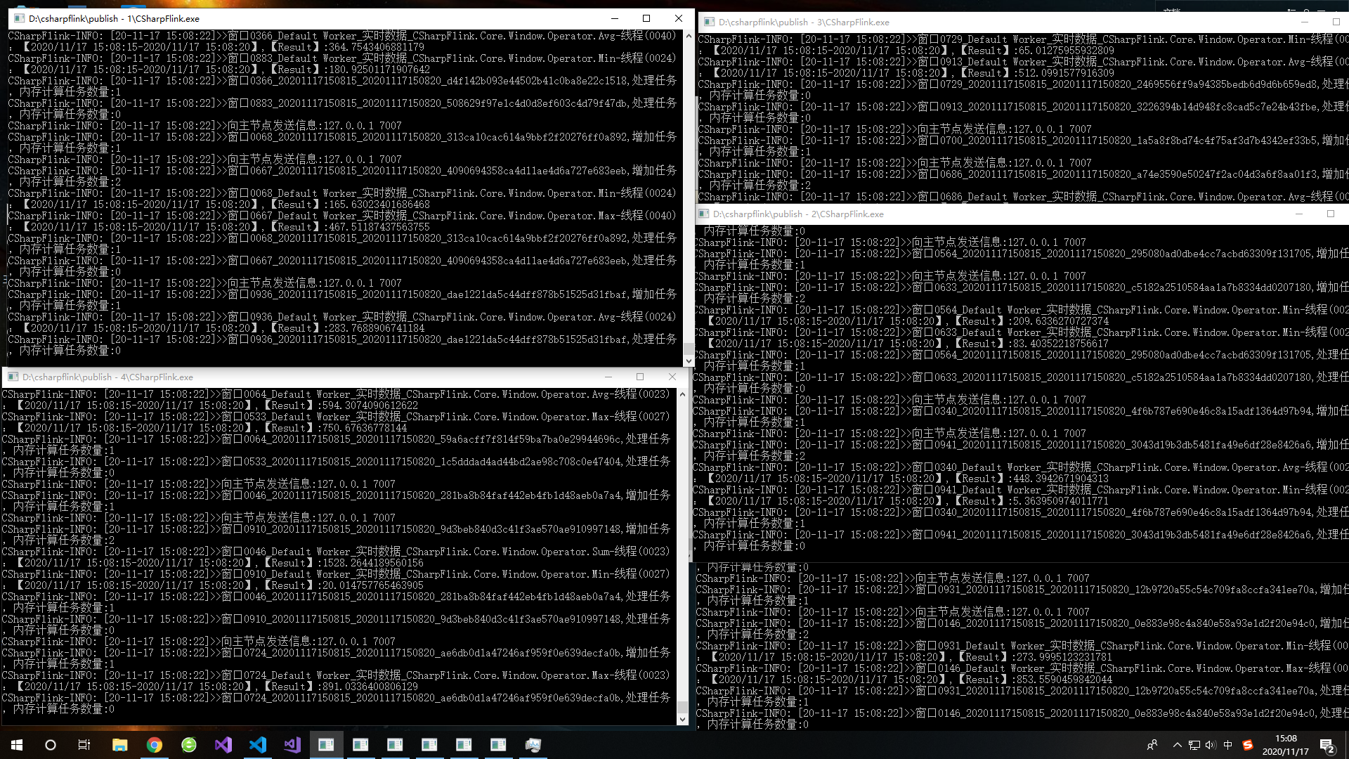 CSharpFlink事例展示