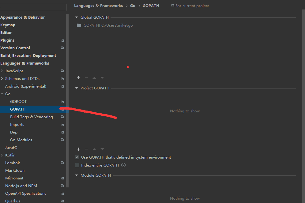 idea golangd 配置go mod第1张