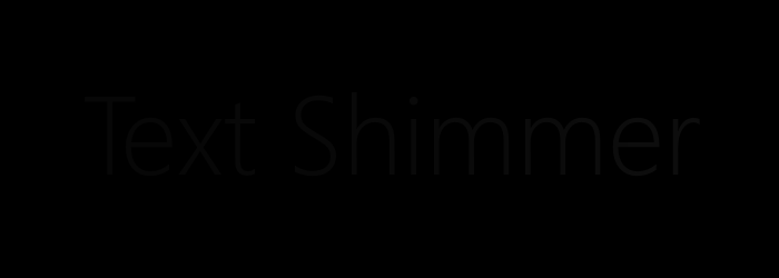 [WPF] 用 OpacityMask 模仿 UWP 的 Text Shimmer 动画 
