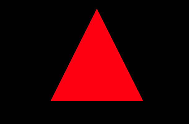 测绘红色对三角标志图片