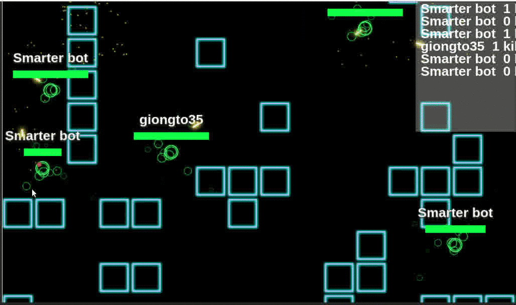 试玩 GOWOG ，初探 OpenAI（使用 NeuroEvolution 神经进化）与 Golang 多人在线游戏开发
