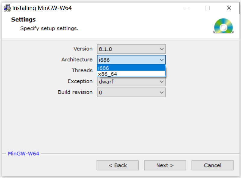 MinGW-x86版