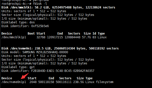 Nvme0n1p1 что это linux