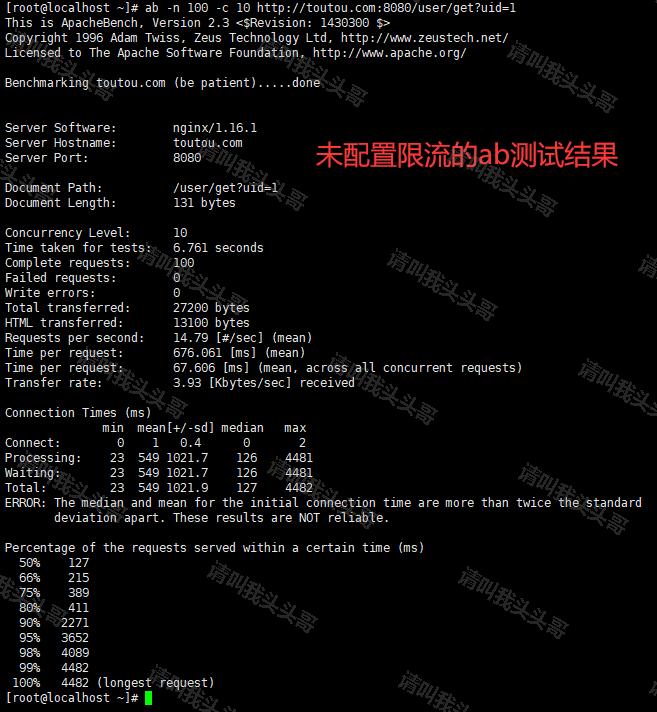 nginx限流配置