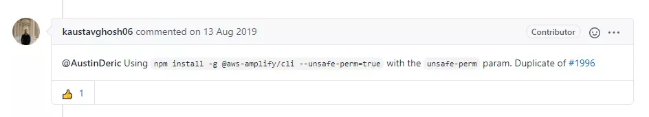 EACCES: permission denied，mkdir … npm install 安装依赖问题解决第1张