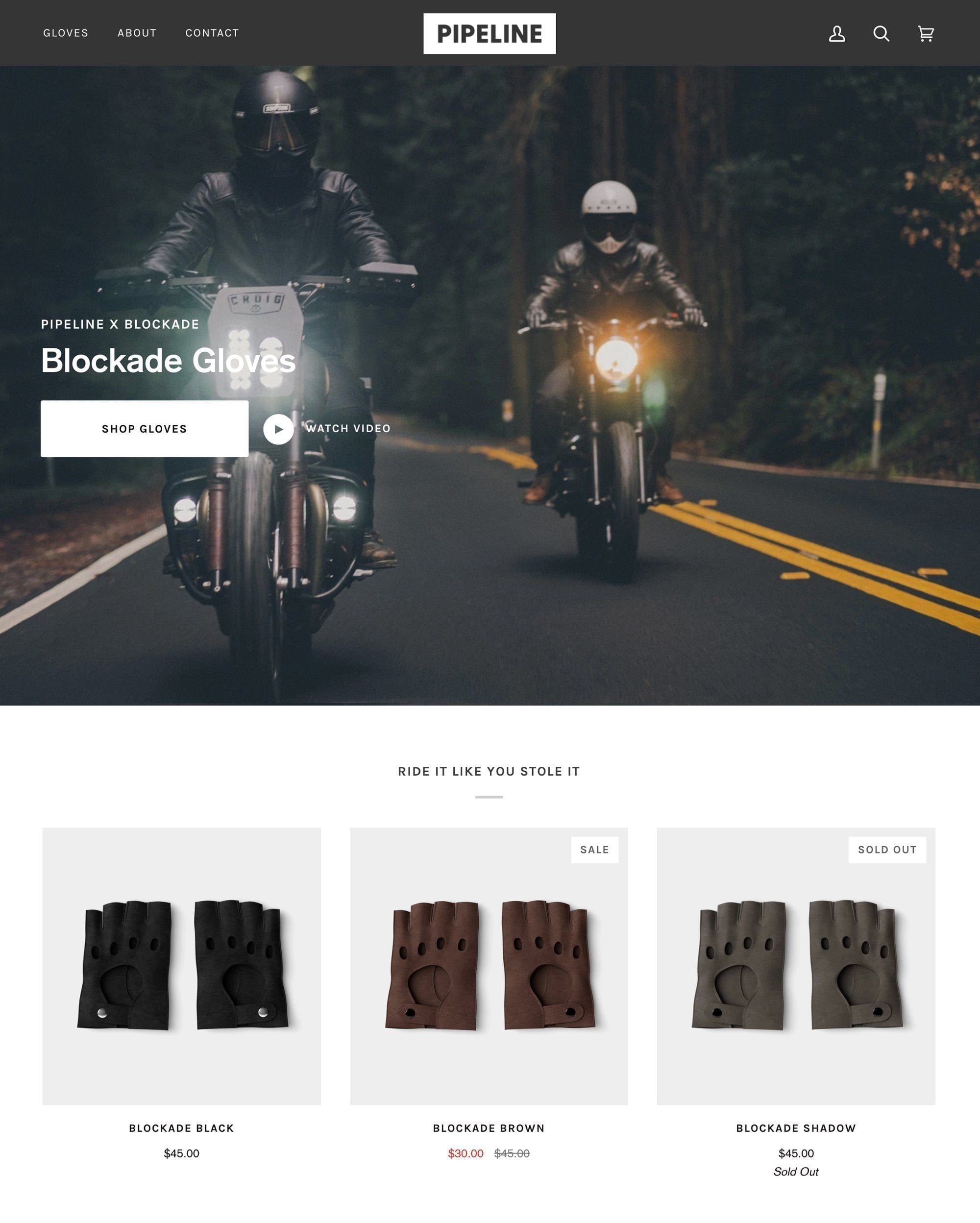 shopify Pipeline主题模板