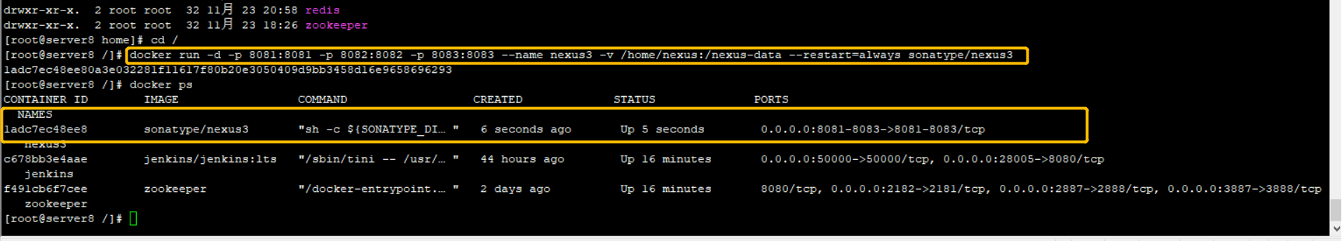 使用docker 搭建nexus3.29第3张