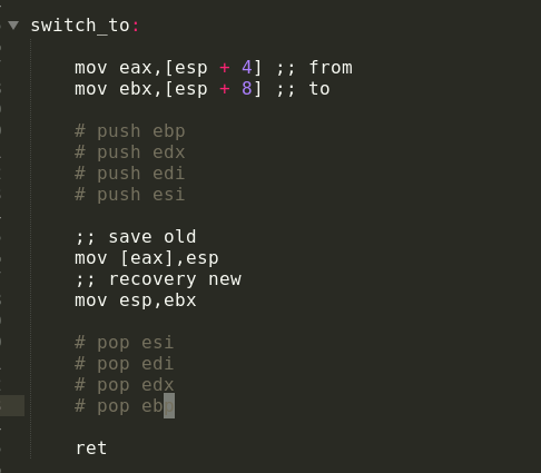 switch_to函数为什么要保存esi/edi/ebx/ebp？第1张