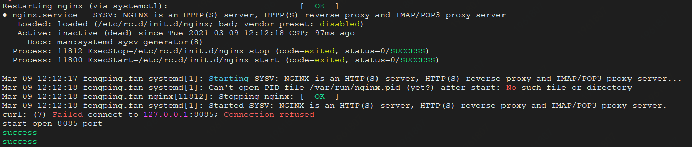 Linux-026-Centos Nginx 配置 pid 文件路径解决 service nginx status 提示：Can't open PID file /var/run/nginx.pid (yet?) after start: No such file or directory第1张