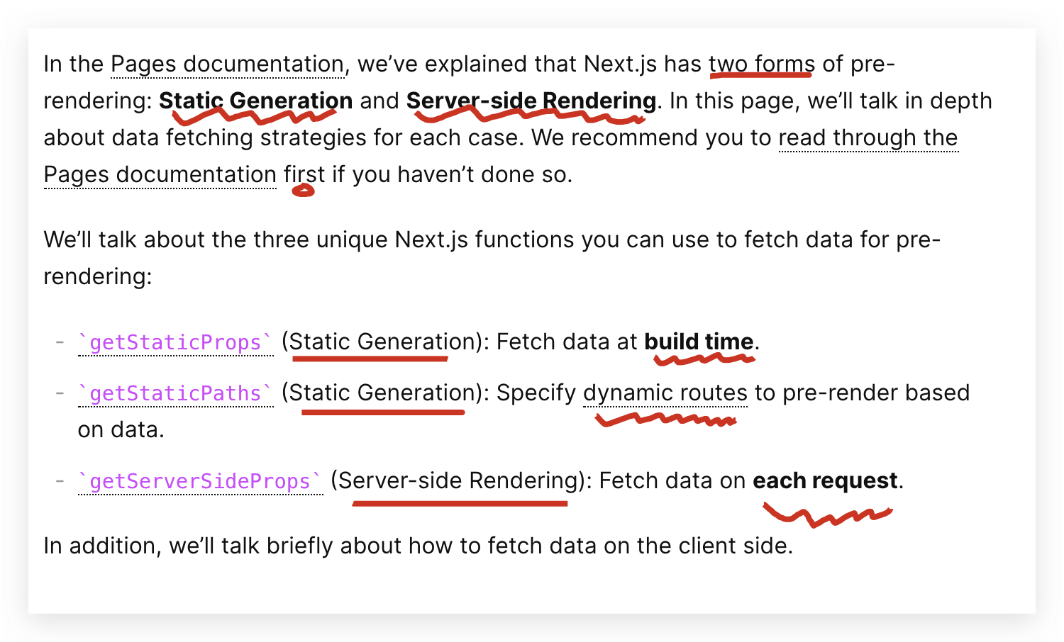 Next.js &amp; SSR &amp; CSR &amp; SG All In One