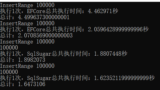 .NET 百万级 大数据插入、更新 ，支持多种数据库第1张