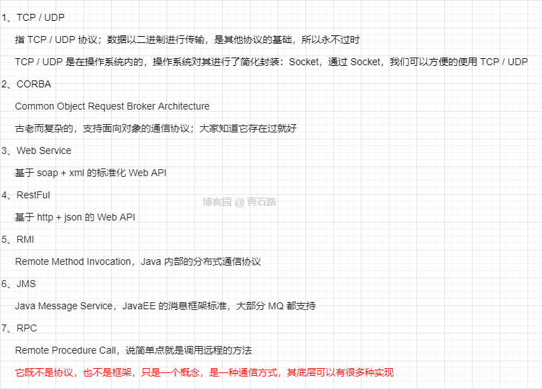 RPC 是通信协议吗 ？→ 我们来看下它的演进过程