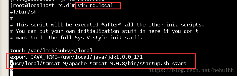 linux安装配置jdk、tomcat、开机自启动第3张