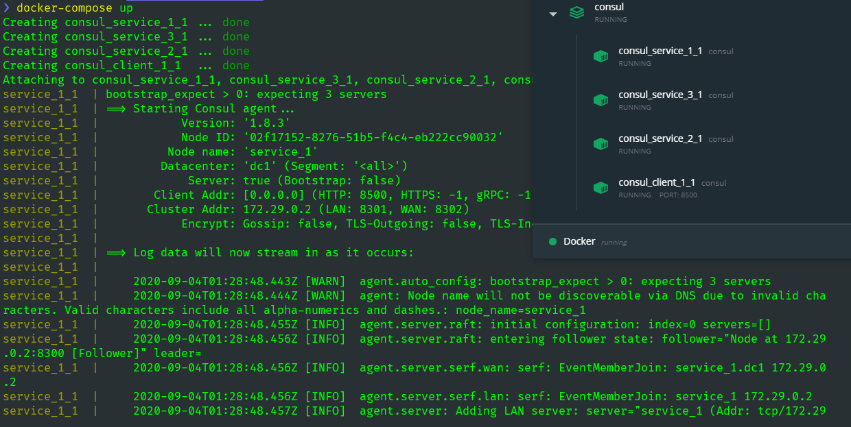 .NET Core 使用 Consul 服务注册发现