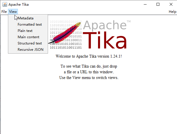 tika-app GUI