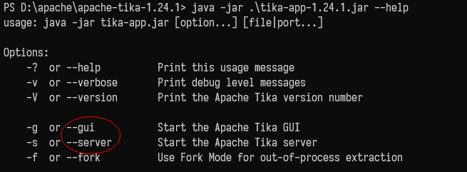 tika-app CLI