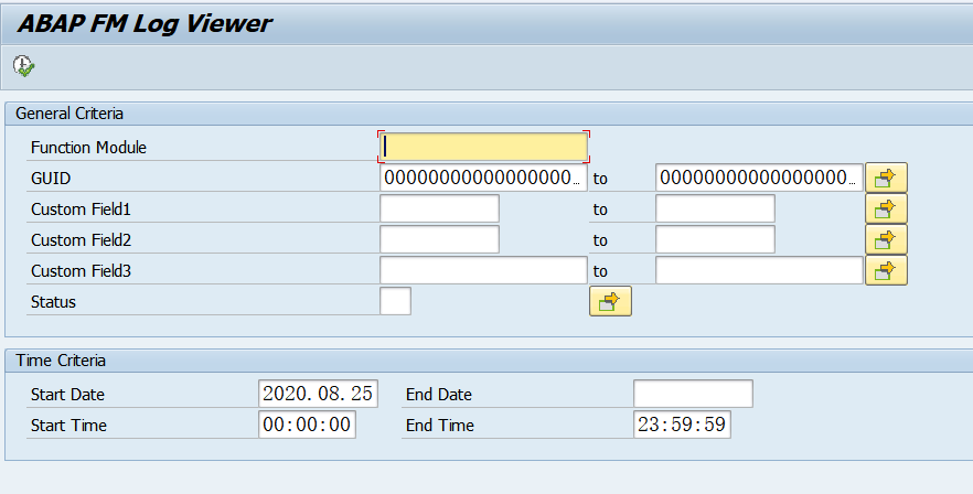 SAP ABAP RFC接口通用日志工具：abap fm logger第1张