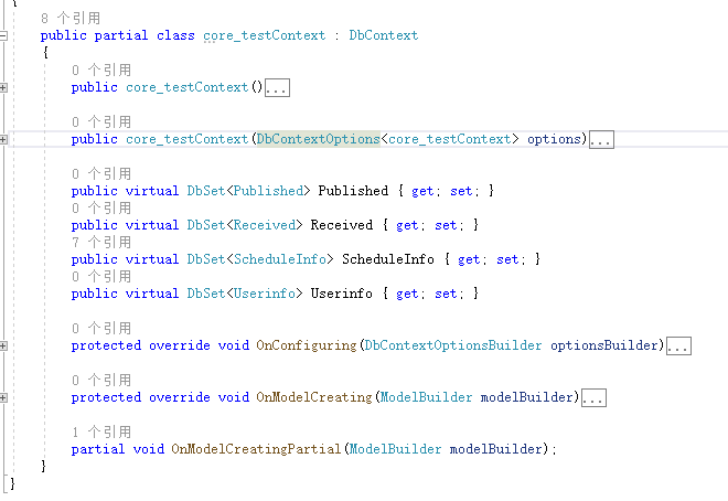 asp net core scaffold dbcontext