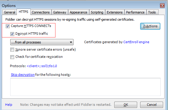 Fiddler无法抓取HTTPS的问题，Fiddler证书无法安装终极解决方案第2张