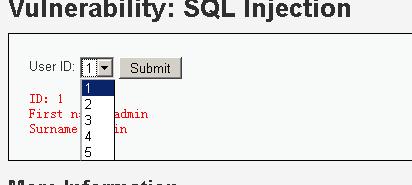 DVWA（三）：SQL injection 全等级SQL注入第15张