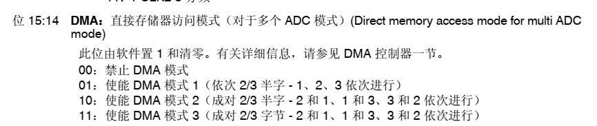 stm32 嵌入式开发 中三重ADC交替模式采集数据总结第2张