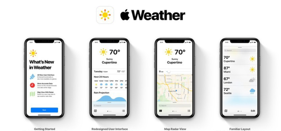 苹果收购的天气App有多特别？预测10分钟后会不会下雨