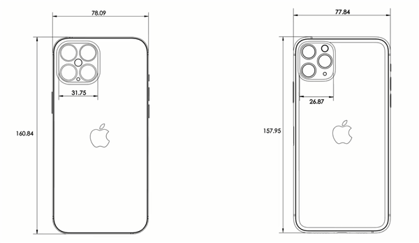 iPhone 12 Pro Max爆料图解：复古外观，极致边框