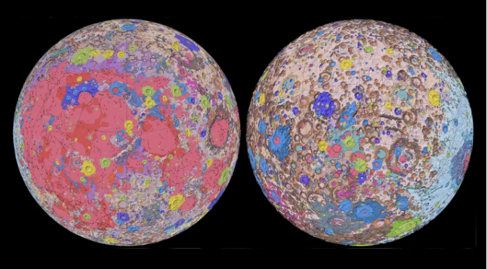 NASA令人难以置信的新月球地质图有望成为人类任务的蓝图