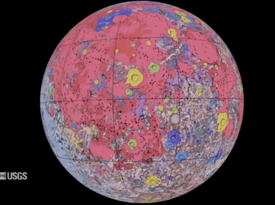 NASA令人难以置信的新月球地质图有望成为人类任务的蓝图