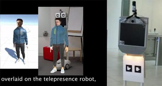 “克隆”一个自己去上班！微软VR远程会议机器人来了