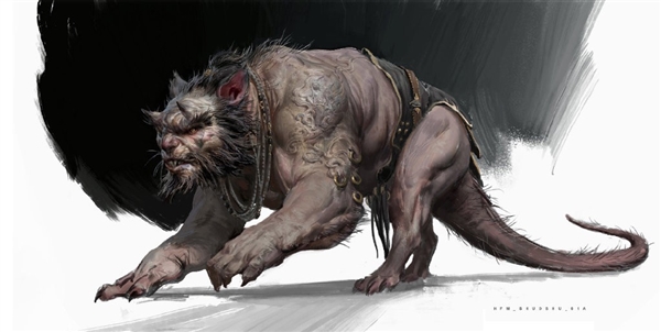 《黑神话：悟空》官方公布新原画：两只凶猛老鼠妖怪感受下