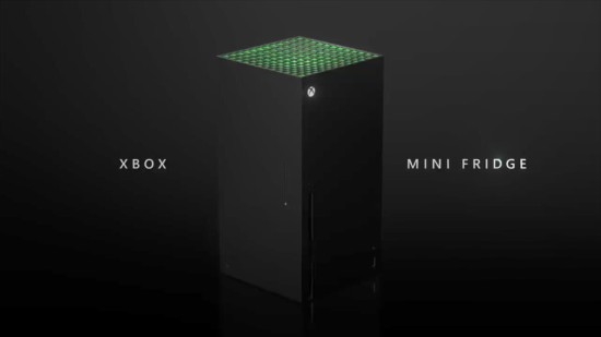 官方玩梗成真微软确认 Xbox 冰箱假期发售：与 XSX 造型一致