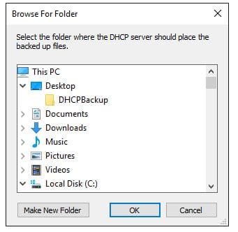 备份和还原Windows DHCP服务器