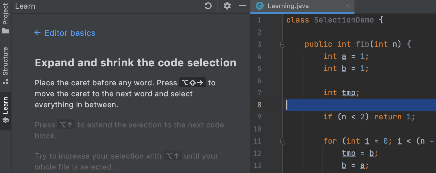 Learn IntelliJ IDEA