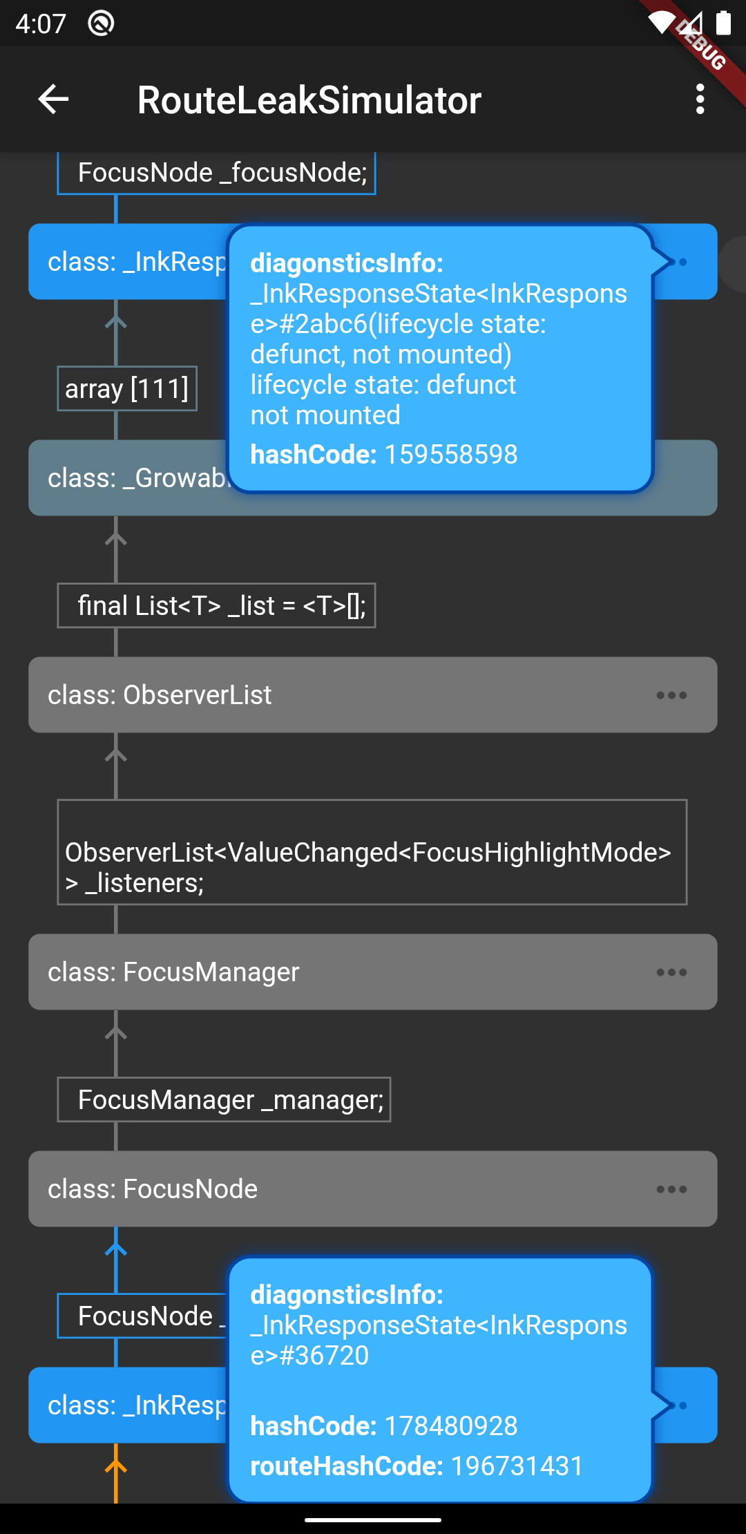 [实战] Flutter 上的内存泄漏监控第1张