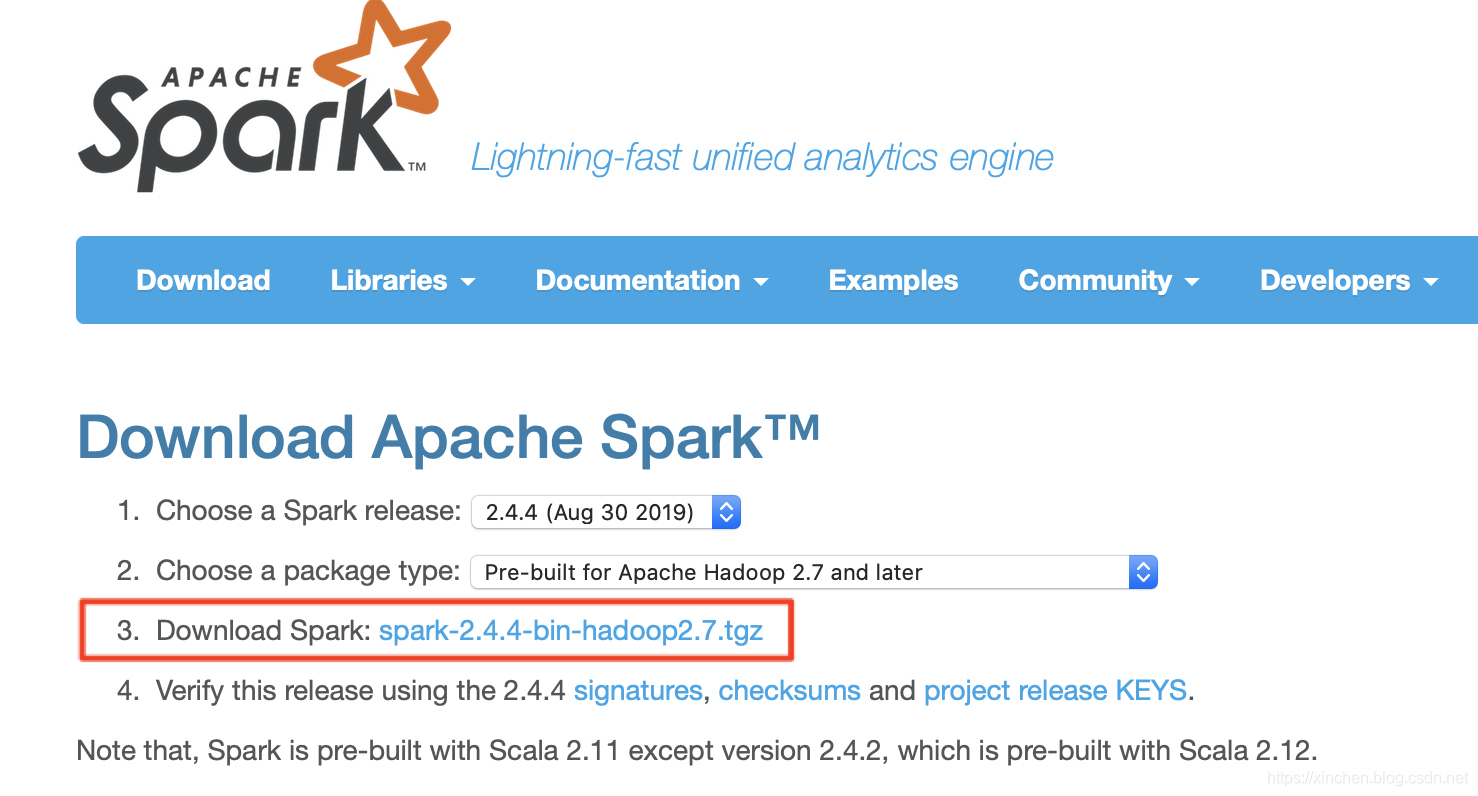 Download org. Spark 2.x Apache.