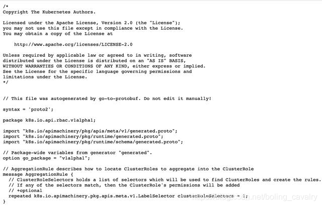 Kubernetes官方java客户端之五：proto基本操作