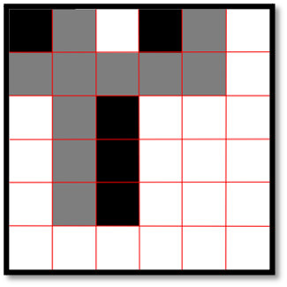 A picture containing screen, crossword, building, colored Description automatically generated