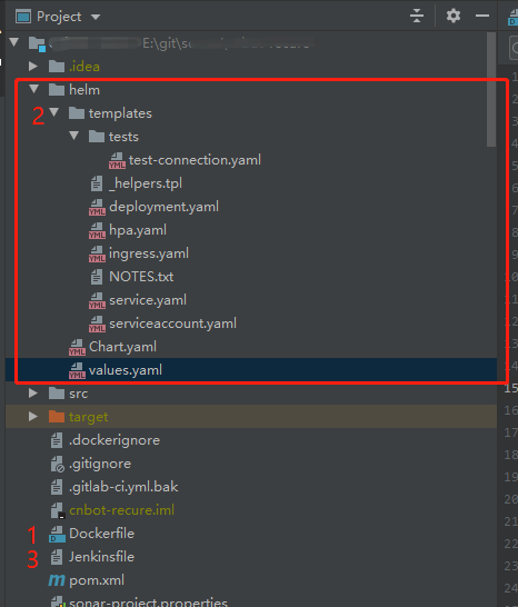 springboot-ci-structure